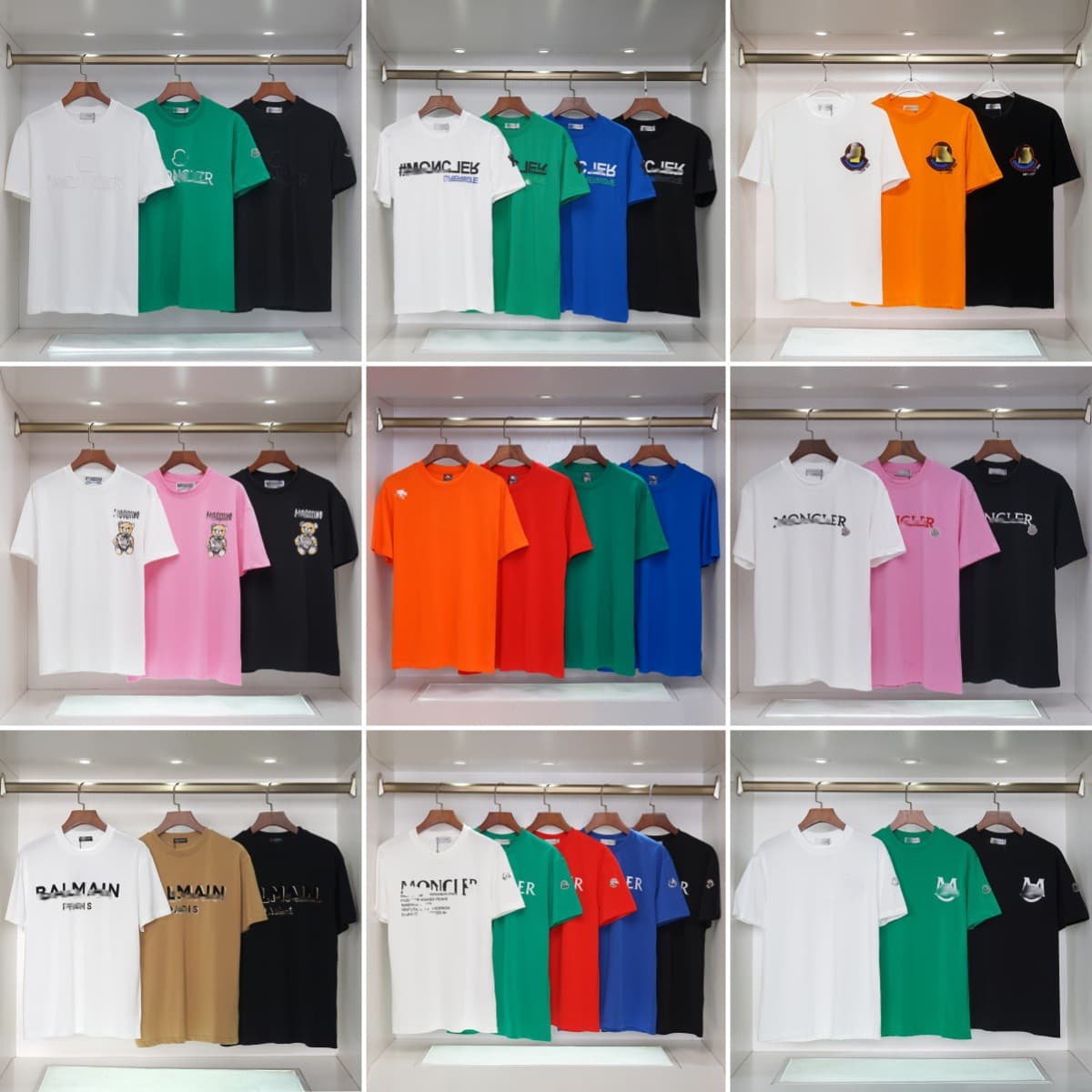 Mengjia 2026 New Style MOS Short Sleeve Top Couple Fashion Loose Fit Pure Cotton Unisex T-Shirt Trendy
