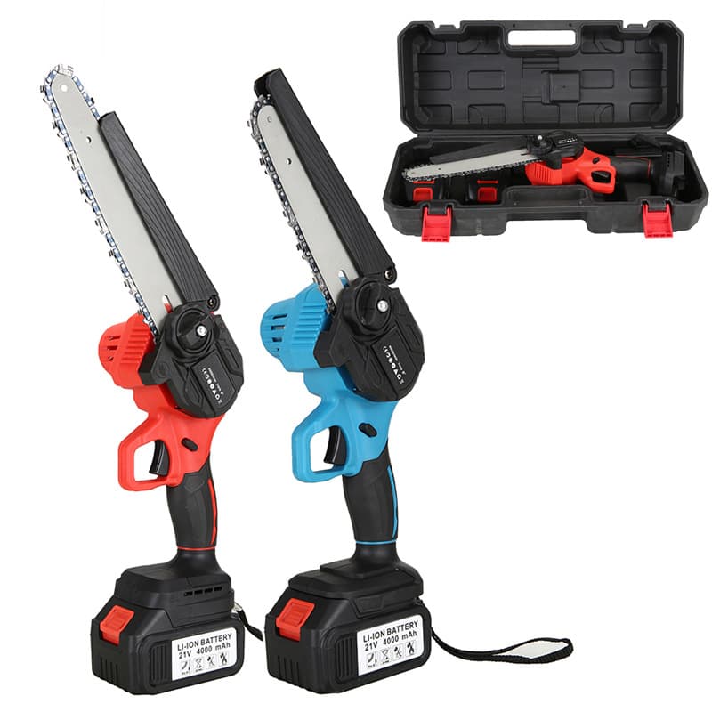 New cross-border rechargeable lithium battery one-hand mini saw household small handheld saw electric chain saw outdoor pruning saw