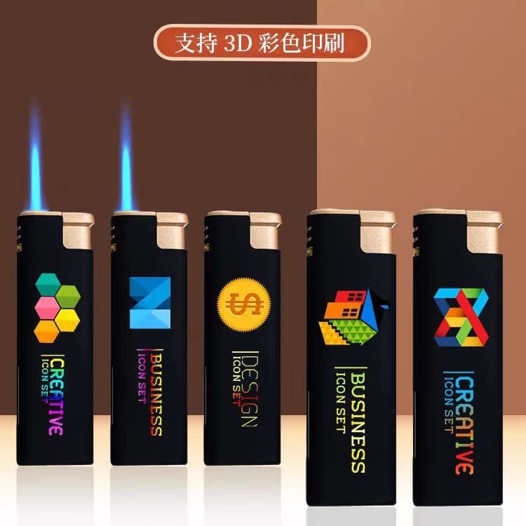 Factory wholesale disposable lighters, windproof lighters, custom lighters, windproof high-end custom lighters