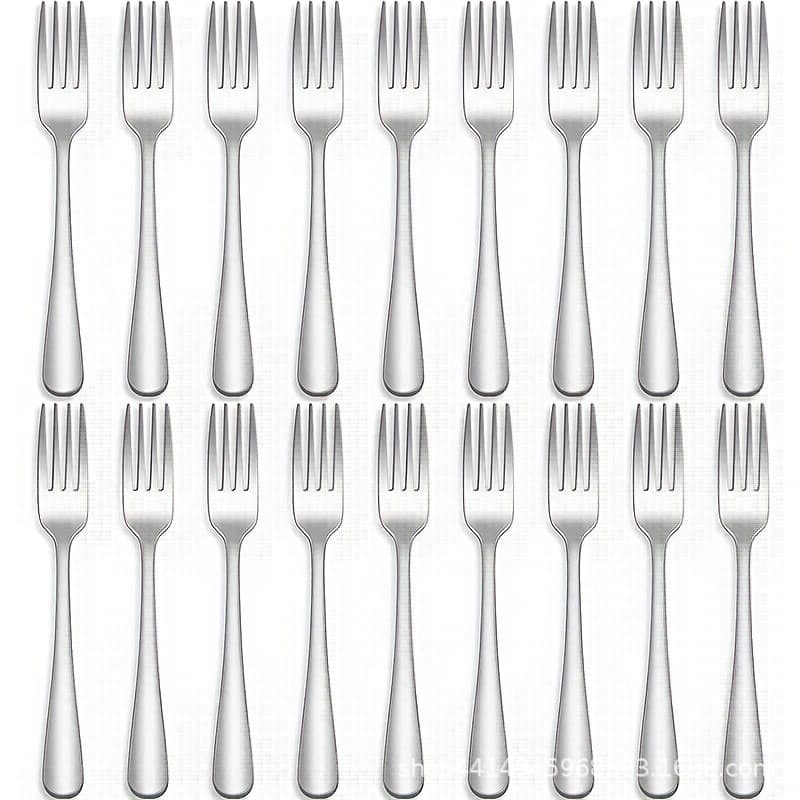 Manufacturer wholesale stainless steel 1010 series forks for home restaurant steak forks fruit forks dessert snack forks cross-border