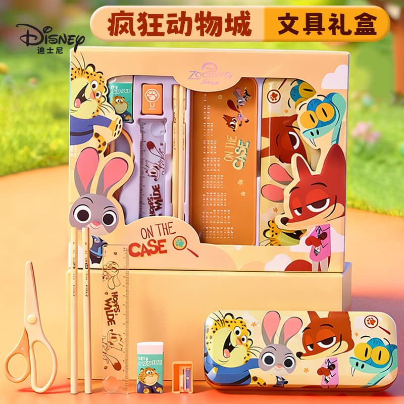 Disney Zootopia Children's Day Gift Stationery Gift Box Elementary School Student Mickey Stationery Set Dm0011 Wholesale