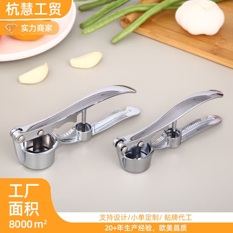 5-in-1 Garlic Press Garlic Mincer Creative Kitchen Gadget Manual Garlic Crusher for Home Use, Minimum Order Quantity 1