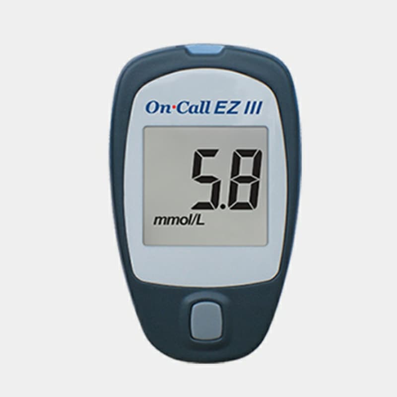 ACON ACON EZⅢ Glucose Meter: Automatic coding, easy to use, long shelf life, flexible testing, fast results.