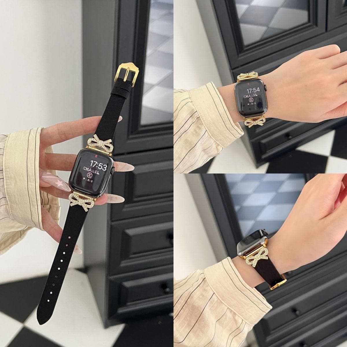 Watch 678 Women's Se Series S8 New Style High-end Metal Splicing Genuine Leather Strap