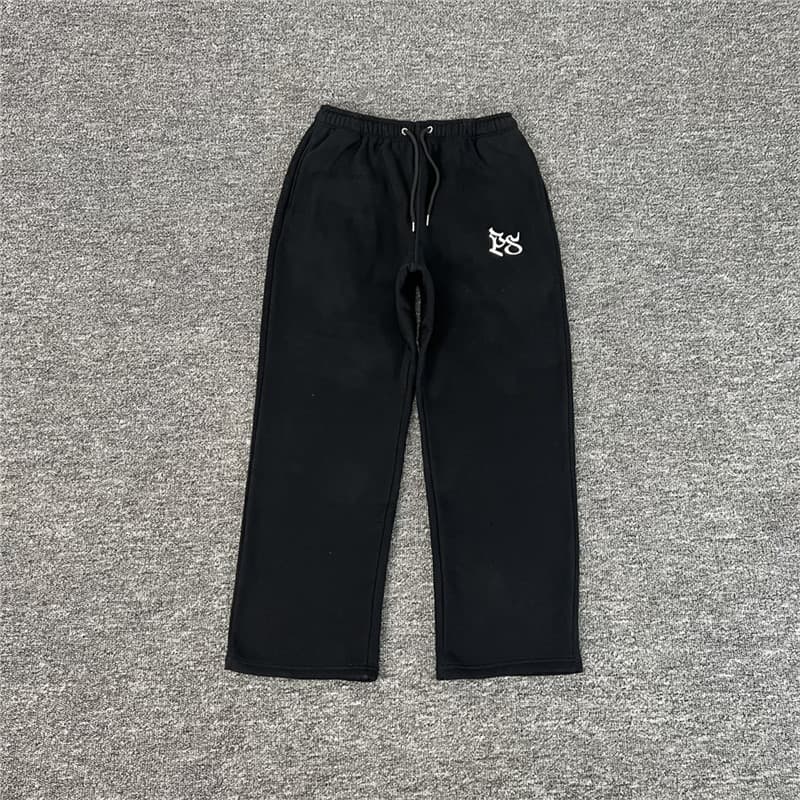 Pepe sudio baggy pants American casual pants men's and women's sweatpants loose straight sports trousers plus velvet