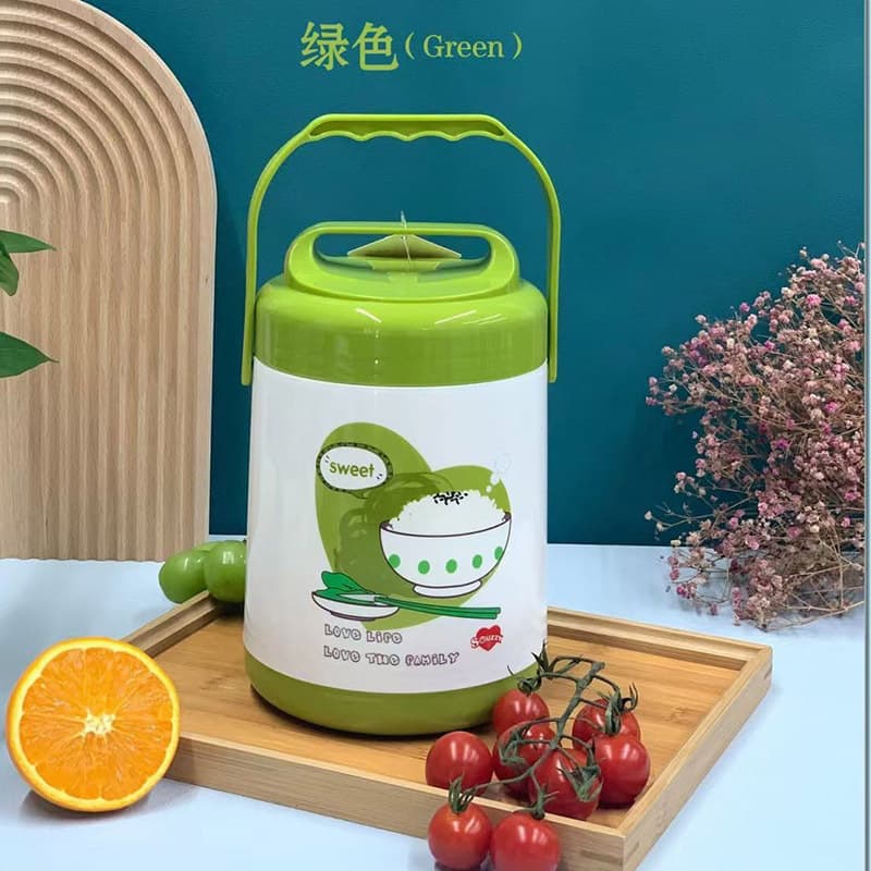 Winter Stainless Steel Insulated Lunch Pail Handheld Lunch Box 1.1L 1.3L with Compartment Adult Meal Carrier Food Container Soup Pot