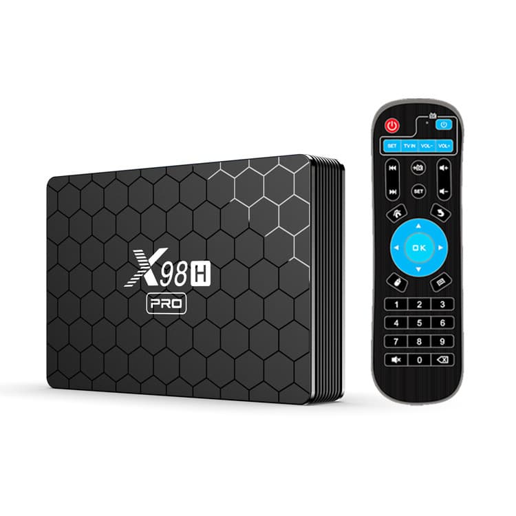 Dual HDMI Port X98H PRO TV Box H618 Android 12 WiFi 6 Bluetooth Gigabit Ethernet TV BOX