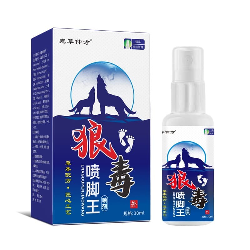 Langdu Spray for Athlete's Foot, Itching, Peeling, Blisters, External Antibacterial Foot Spray, Drop Shipping