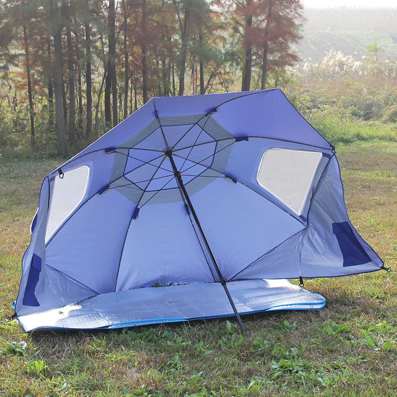 Manufacturer Wholesale Outdoor Beach Umbrella, Sun and UV Protection Sun Umbrella, Advertising Fishing Umbrella with Printing Support