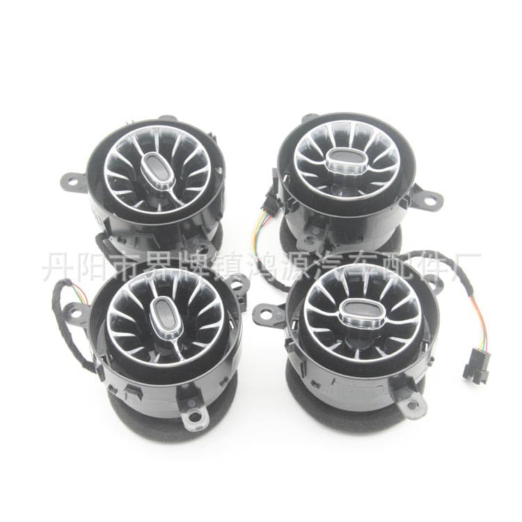 Suitable for JEEP Wrangler JL Dashboard Air Vent 64-Color LED Ambient Light Modification