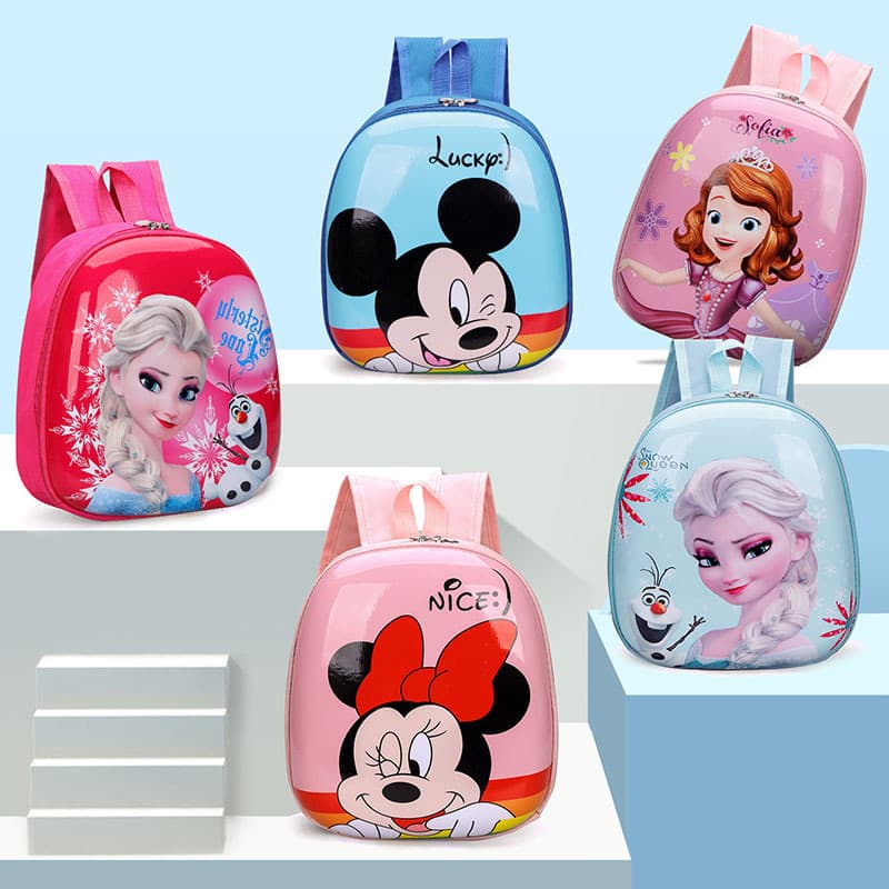 Wholesale 2025 New Eggshell Children's Kindergarten Small Backpack, Toddler Boy and Girl Backpack, Cartoon Eggshell Backpack