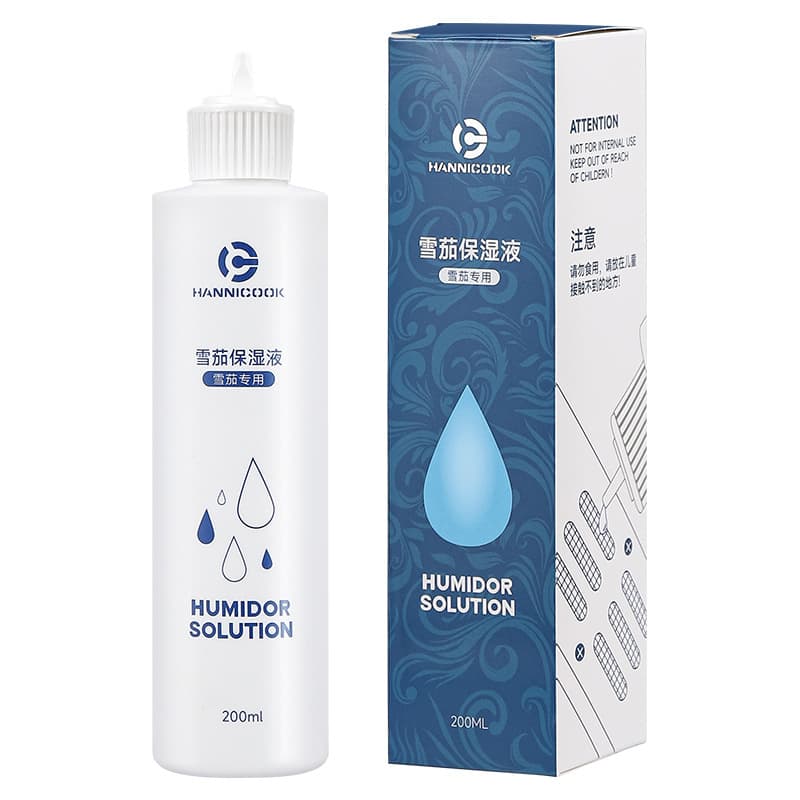 HANNICOOK cigar humidifier, humidifier for humidor boxes, 200ml, cigar accessories