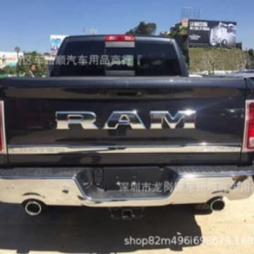 Suitable for Dodge RAM trunk car sticker, pickup truck label RAM 1500 2500 3500 rear trunk large car sticker