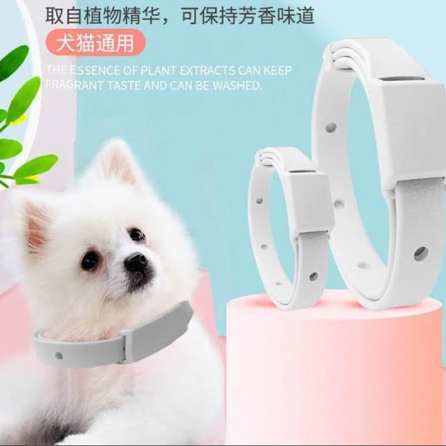 Flea and Tick Collar for Cats and Dogs, Pet Repellent Collar, Non-External Deworming Ring