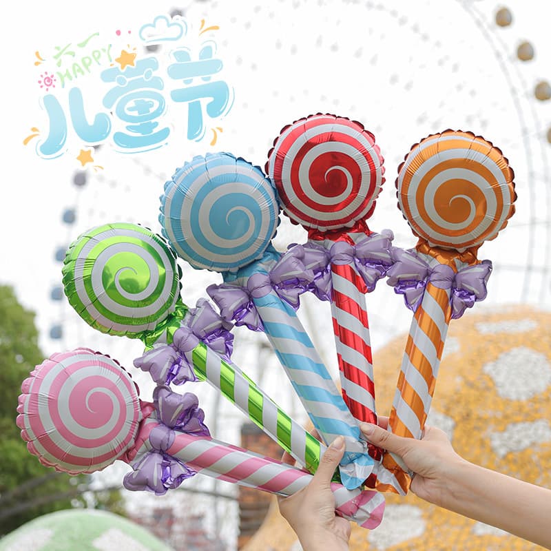 Duoyang Children's Day Lollipop Balloon Bouquet, Small Gifts for Kindergarten, Primary School, Classroom, and Mall Activities