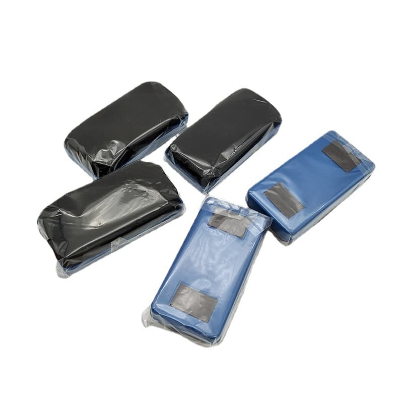 Easy to Clean Whiteboard Eraser Plastic Flocking Cloth Educational Office Large Blackboard Eraser Low Price in Stock