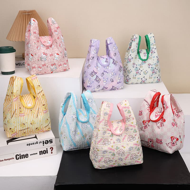 Cute Printed Kids Portable Tote Bag 3D Exquisite Travel Bag 2026 New Storage Handbag