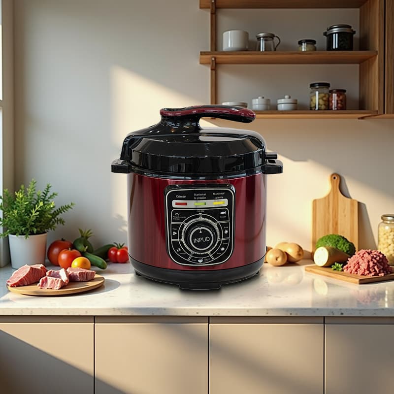 Cross-border direct selling 220V European and American household 5L pressure cooker large capacity intelligent appointment timer rice cooker