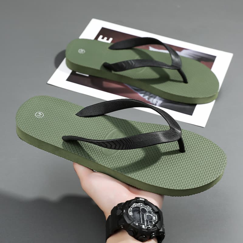 Summer Casual Durable Sandals for Men, Non-Slip Outdoor Flip Flops, Beach Thong Sandals