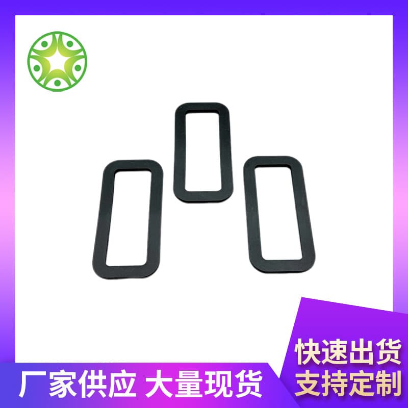 Supply Silicone Rubber Sealing Gasket Black Anti-Slip Insulation Rubber Mat Square Waterproof Air Guide Plate Seal