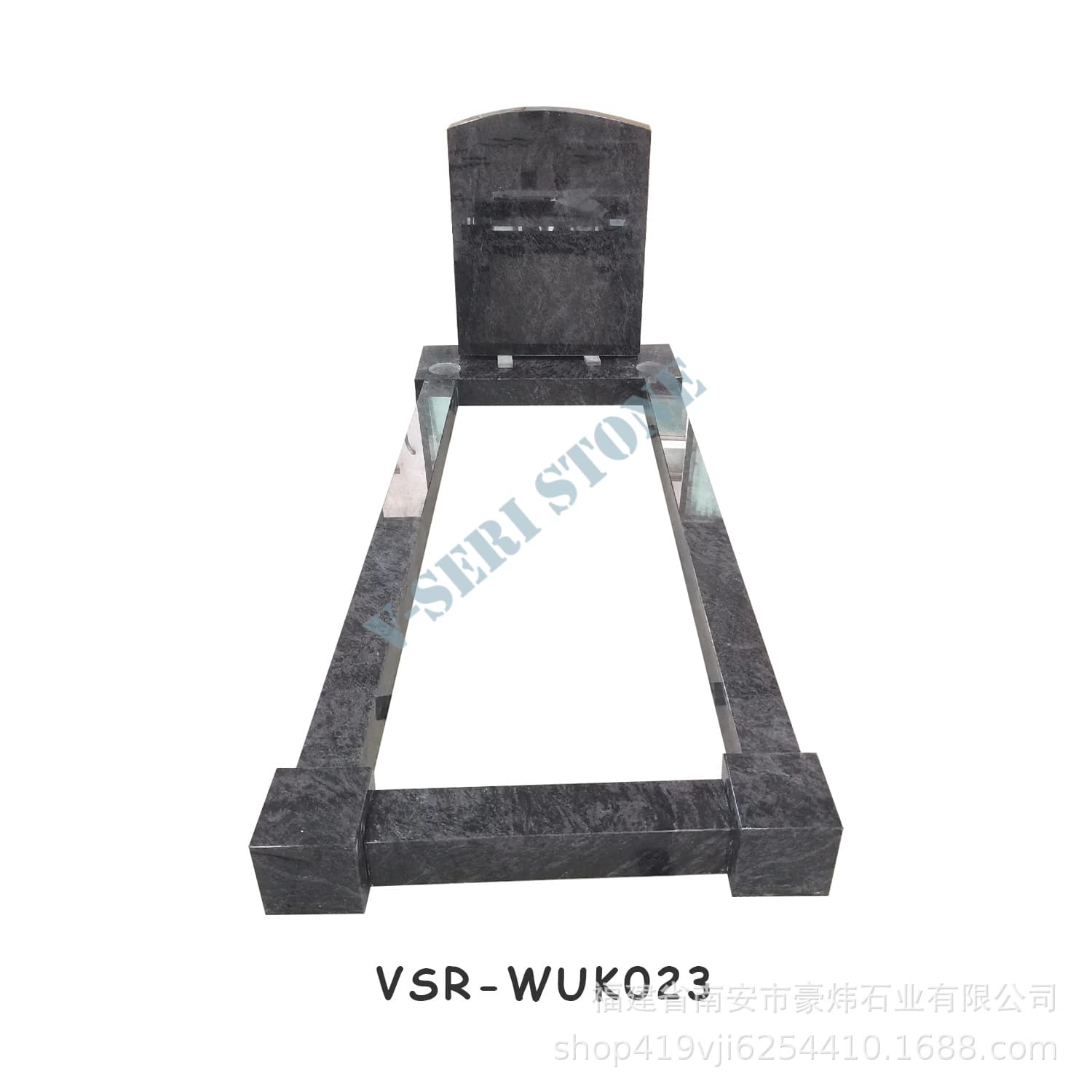 European Minimalist British Style Granite Tombstone, High-Quality Material Selection, Personalized Tombstone Customization