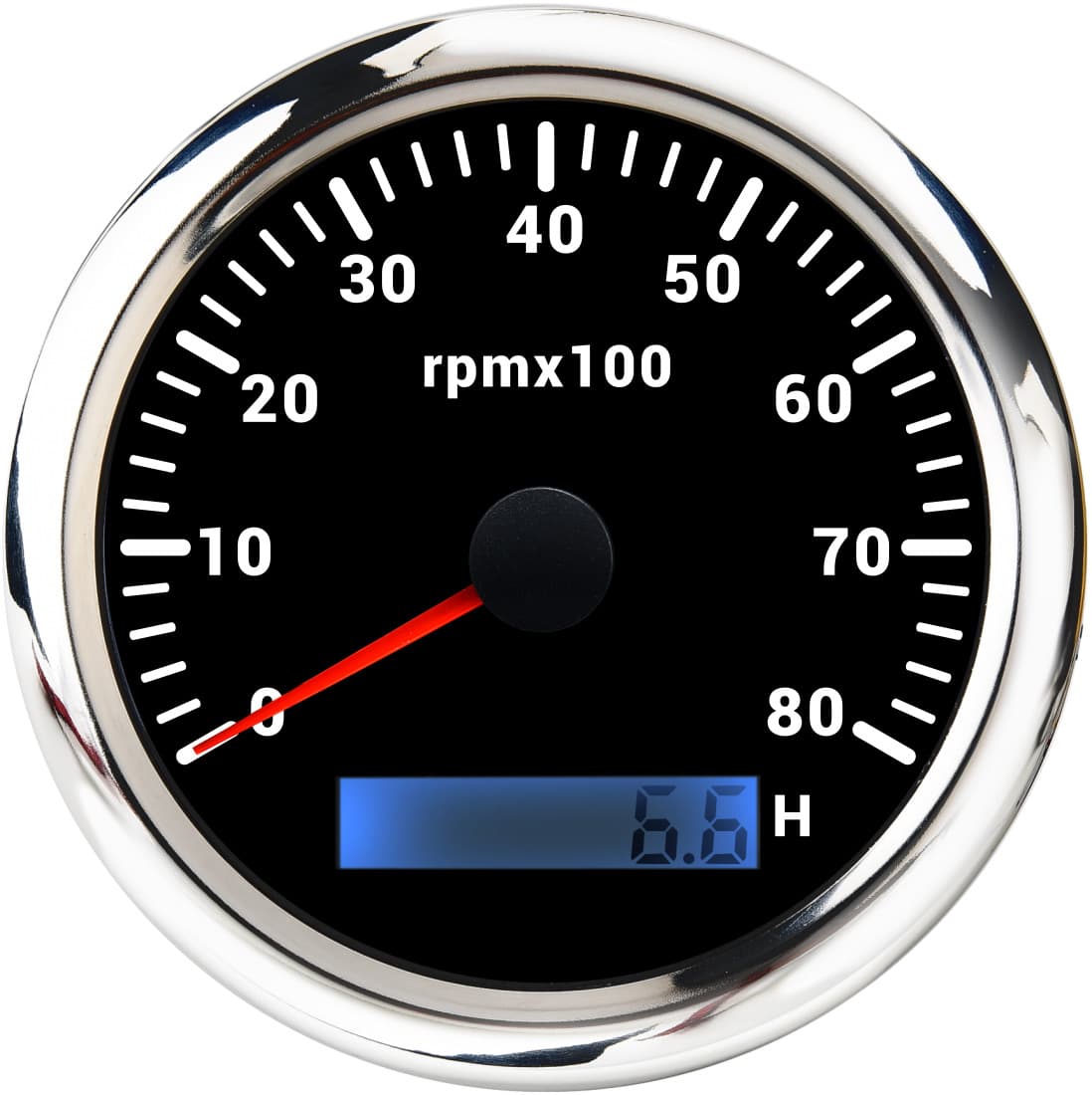 85mm car and ship universal tachometer 12V 24V gasoline engine diesel engine speed with engine timing