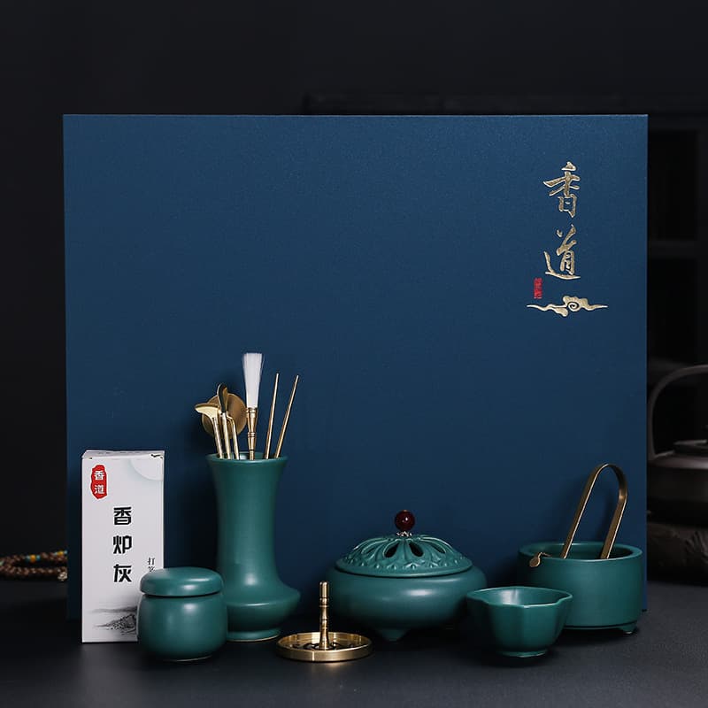 Beginner's Incense Art Gift Box Set with Seal Making Tools, Molds, and Accessories for Custom Logo Imprinting as Souvenirs