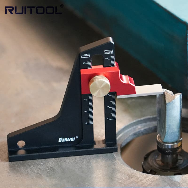 Saw Table Height Gauge Deep Measurement Height Ruler Table Saw Milling Machine Gauge Depth Ruler Woodworking Trimming Adjustment