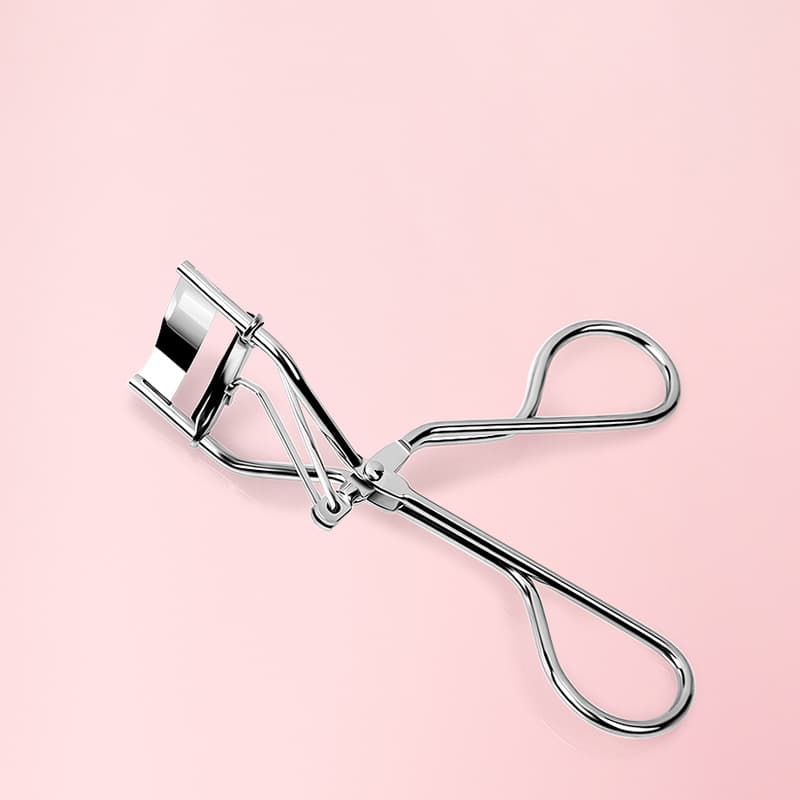 Kawasaki Stainless Steel Eyelash Curler Wide-Angle Beginner Makeup Tool Steel Eyelash Curler Volumizer Universal Boxed