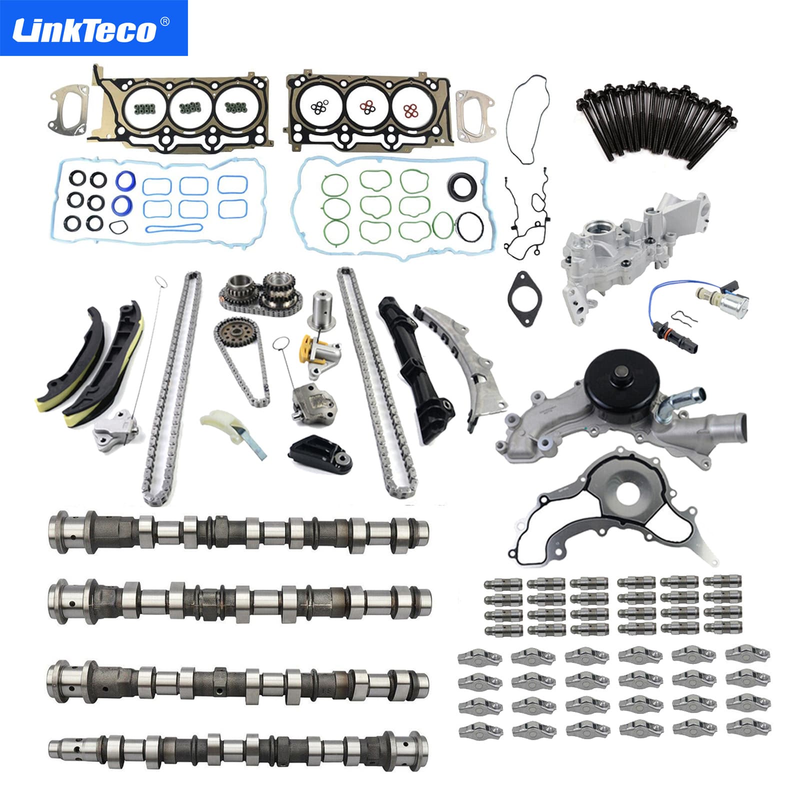 Timing Chain Kit Oil & Camshaft for 2011-2015 Jeep VW 3.6L