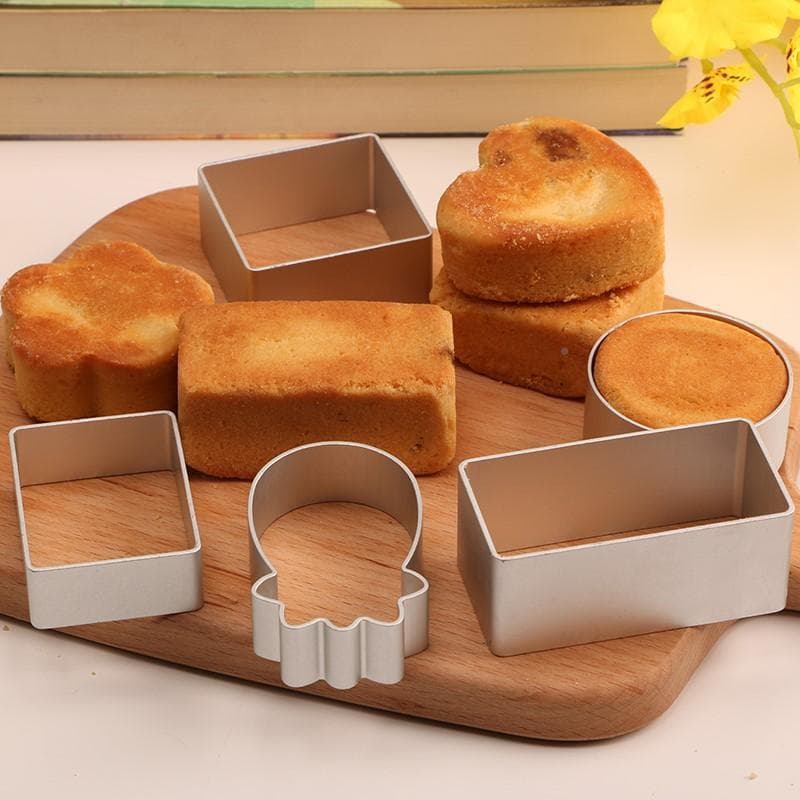Thickened pineapple cake mold press rectangular pineapple frosting biscuit model half-cooked cheese grinder fruit cutting
