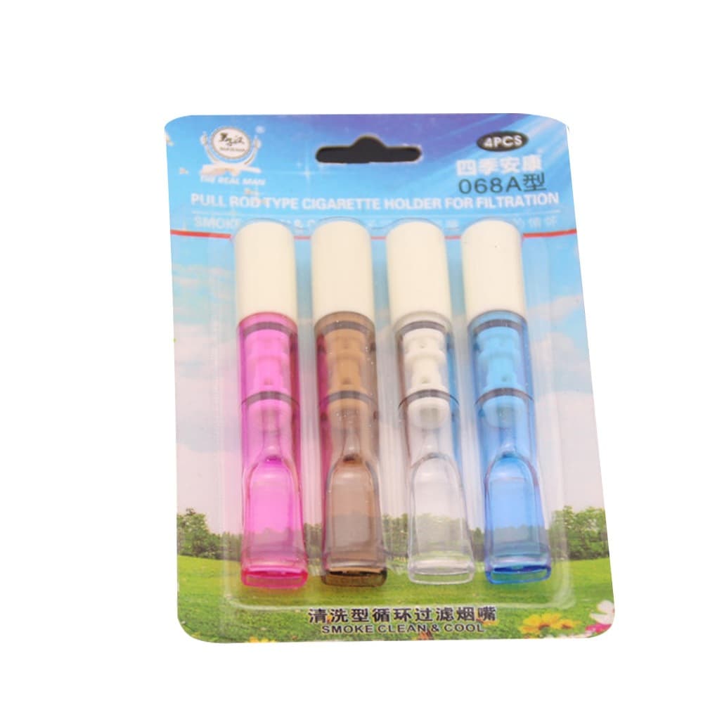 Manly 068A Four Seasons Ankang cleaning type circulation filter cigarette holder, four pack per plate filter type anti-tar