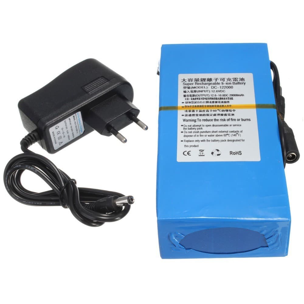 12V Polymer Lithium Battery 20000 LED Solar Energy Storage Street Light Monitoring Motor Equipment Rechargeable Battery Pack