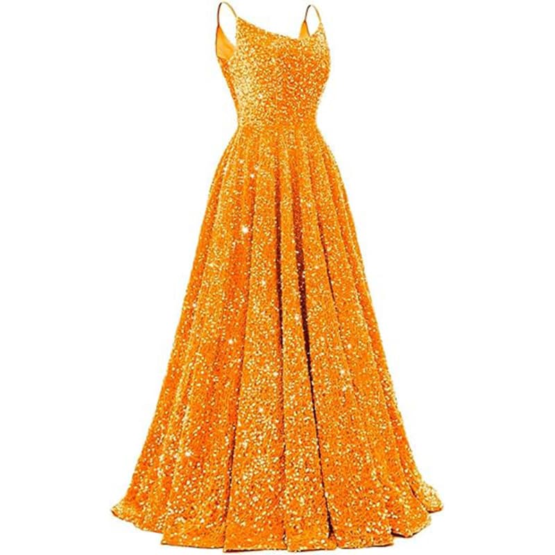 Amazon 2026 New Sleeveless Off-Shoulder Sexy Backless Sequined Evening Dress Banquet Light Luxury Fashion Gown