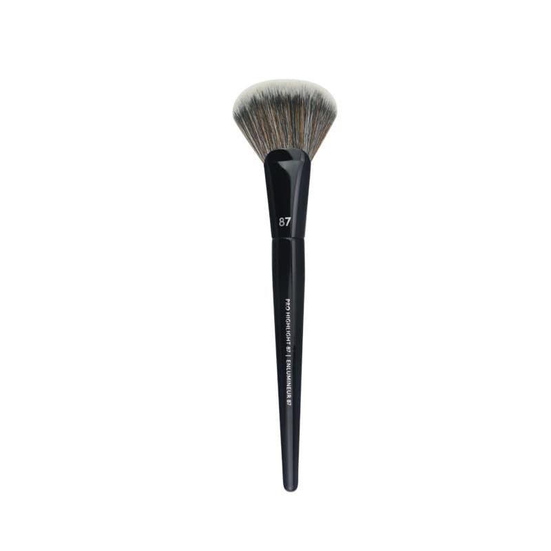 New Black Handle Single-Selected Brush 16-Piece Makeup Brush Set with Fiber Bristles