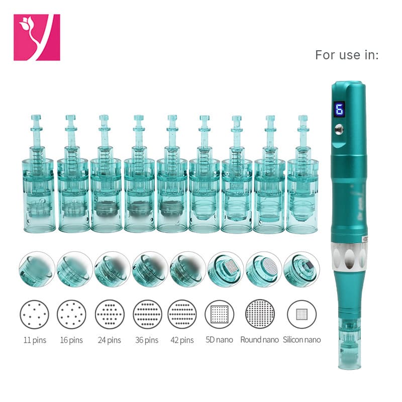 Factory ready Dr pen A6S microneedle replacement head MTS microneedle scalp buckle household ink cartridge consumables wholesale