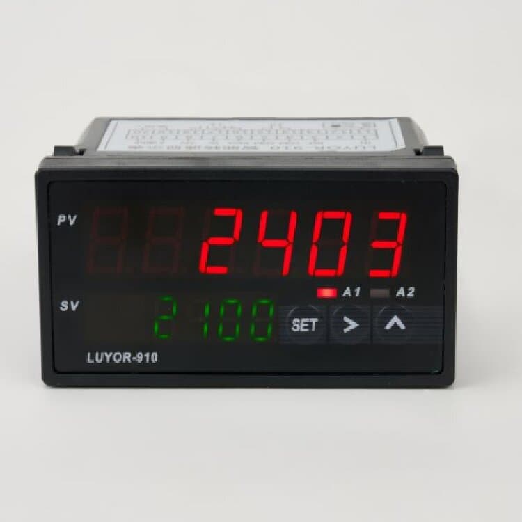 LUYOR-910 series panel tachometer USA Monarch split photoelectric tachometer