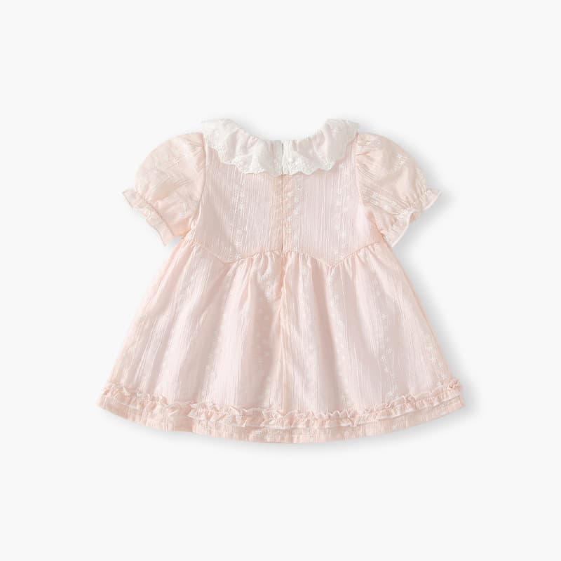 Girls' Dress 2026 New Summer Style Fashionable Princess Dress Birthday Baby Sweet Dress