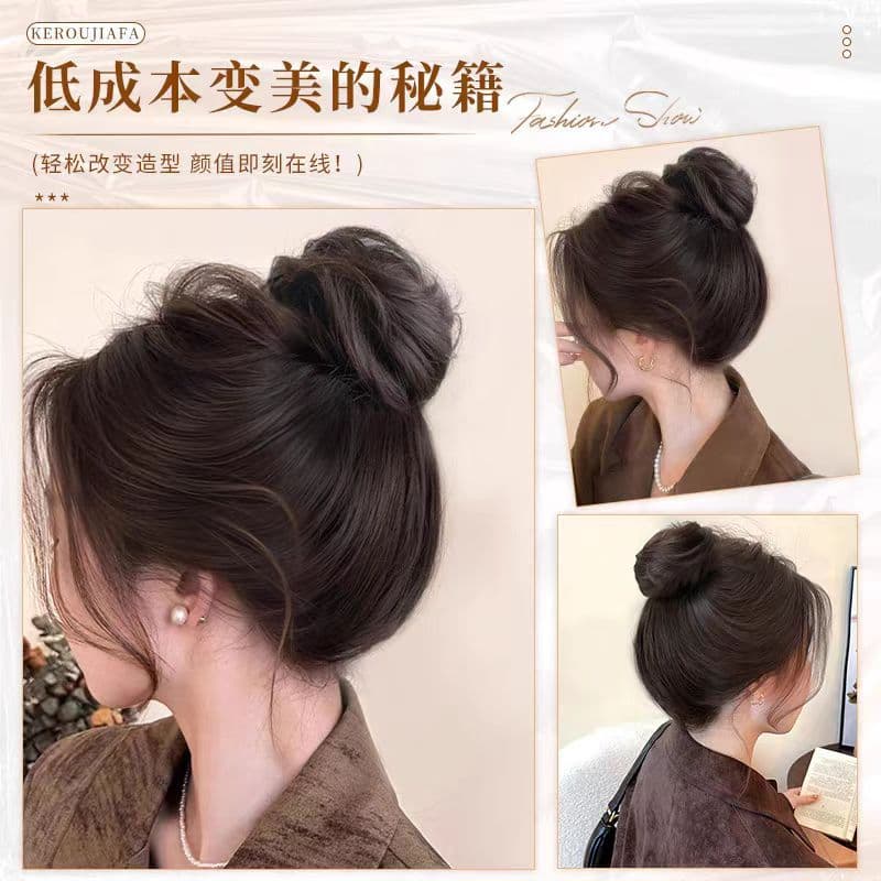 Nest Bun Hair Coil - Messy Bun Hair Ring for Effortless Updo, Lazy Hair Styling Tool, Hair Accessories, In Stock