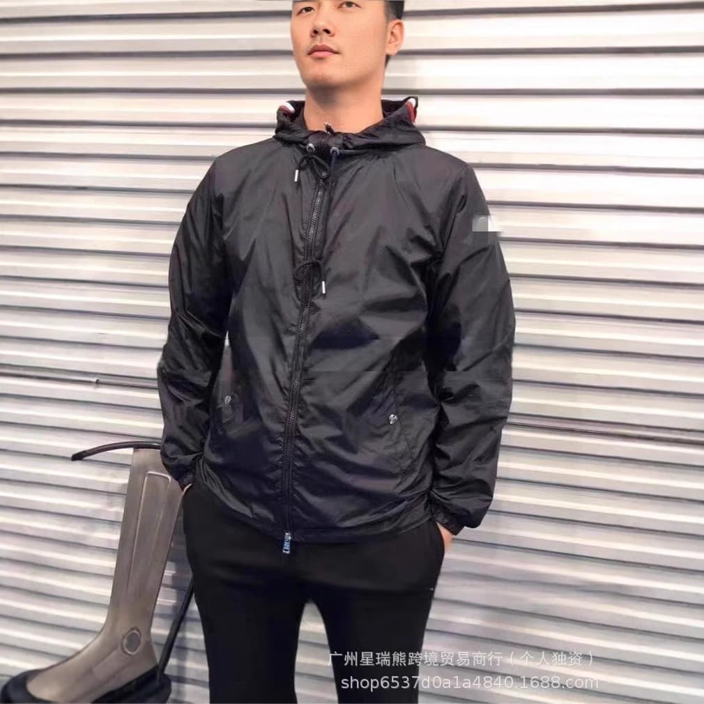 Correct version of Mengjia summer couple thin hooded sun protection clothing for men and women breathable casual sports windbreaker loose jacket