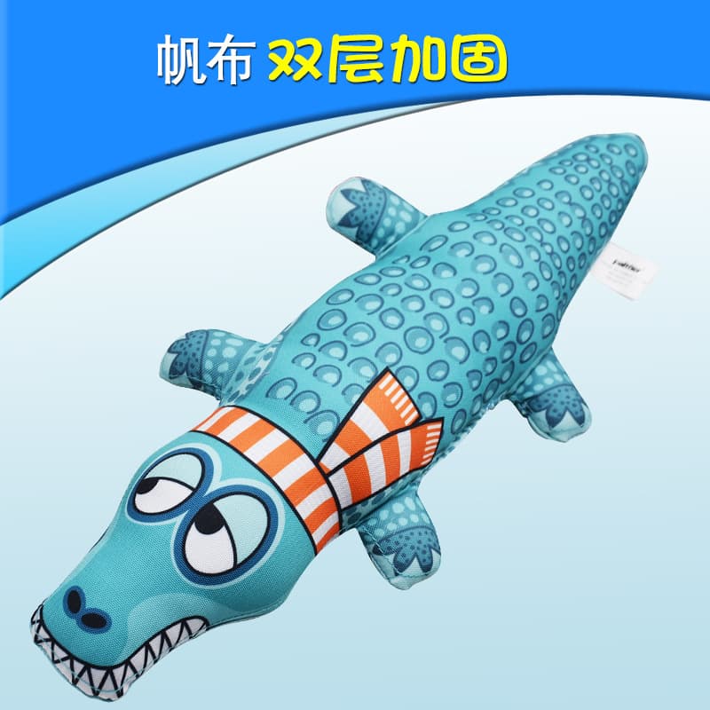 New Crocodile Bite Resistant Pet Sound Toy Pet Dog Toy Crocodile Molar Toy