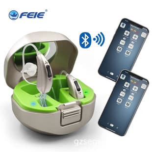 FeiE Cross-Border Wholesale Bluetooth APP Hearing Aid Wireless Ear-Hanging Hearing Earphone Rechargeable Hearing Aid