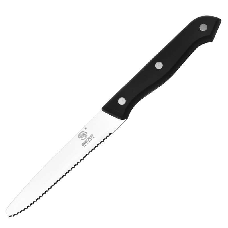 Western Cuisine Steak Knife Stainless Steel Sharp High-End Fruit Knife Bread Knife Specialized Serrated Fruit Knife