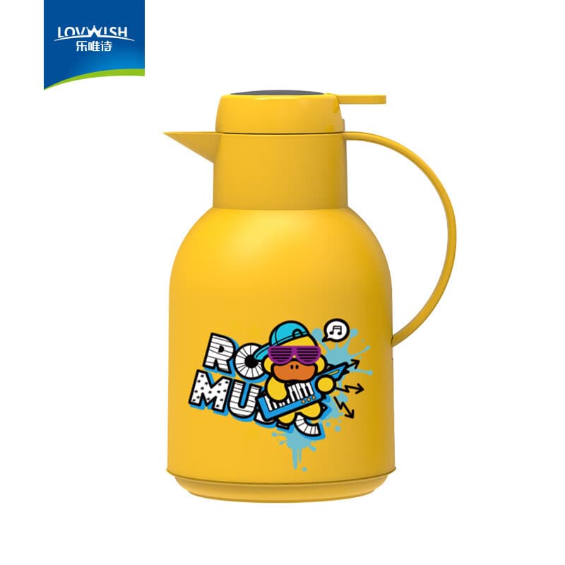 Little yellow duck insulated kettle household insulated kettle large capacity warm kettle dormitory hot water kettle student hot water thermos
