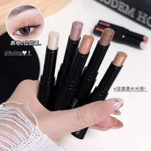 Water Glow Jelly Eyeshadow Stick Solid Glitter Fine Shimmer Pearl Waterproof Eyeshadow Stick Beginner Lazy One-Stroke