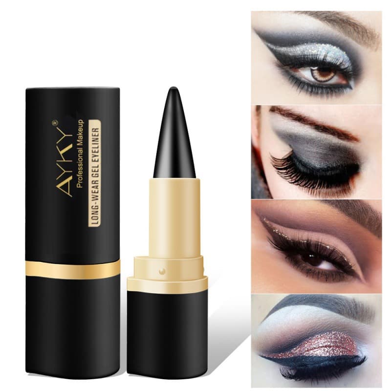 Waterproof Eyeliner Gel, Matte Quick-Dry Eyeliner Pen, Eyeshadow Cream, Rich Pigment Eyeliner Gel, Wholesale Price