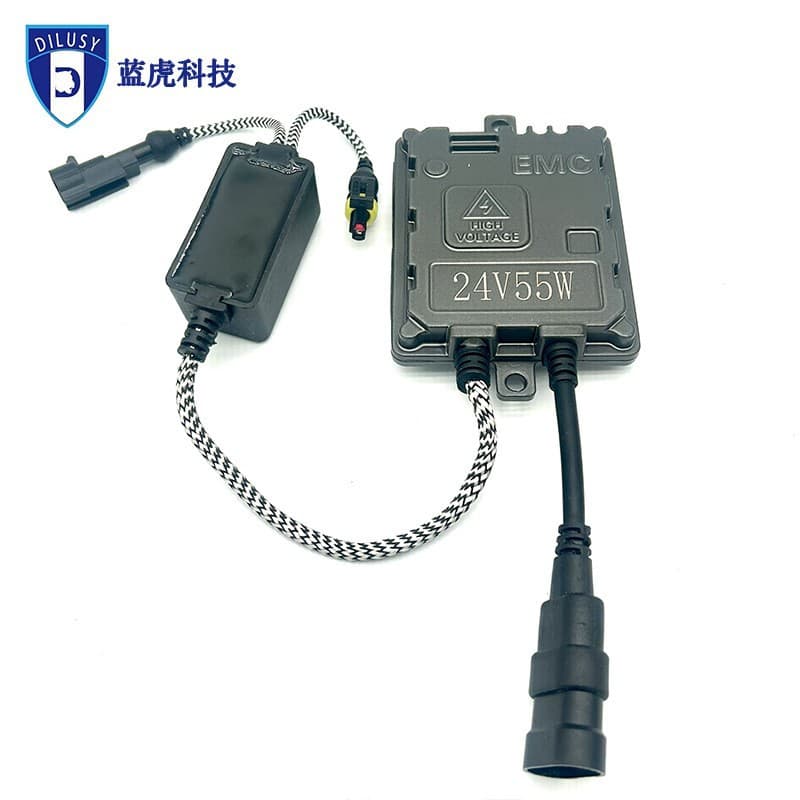 Automotive High-Brightness Decoding Quick Start HID Xenon Ballast 24V 55W One-Second Quick Start Fishing-Specific Rectifier