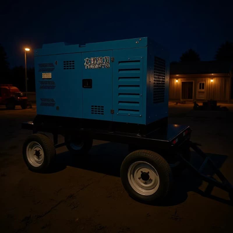 800A Diesel-Powered Electric Welding Machine for Emergency Use