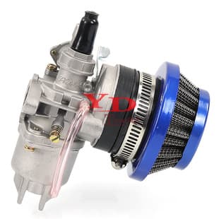 Mini Motorcycle Parts 49cc Pocket Bike Small Off-Road Lia Two-Stroke Engine Carburetor with Air Filter