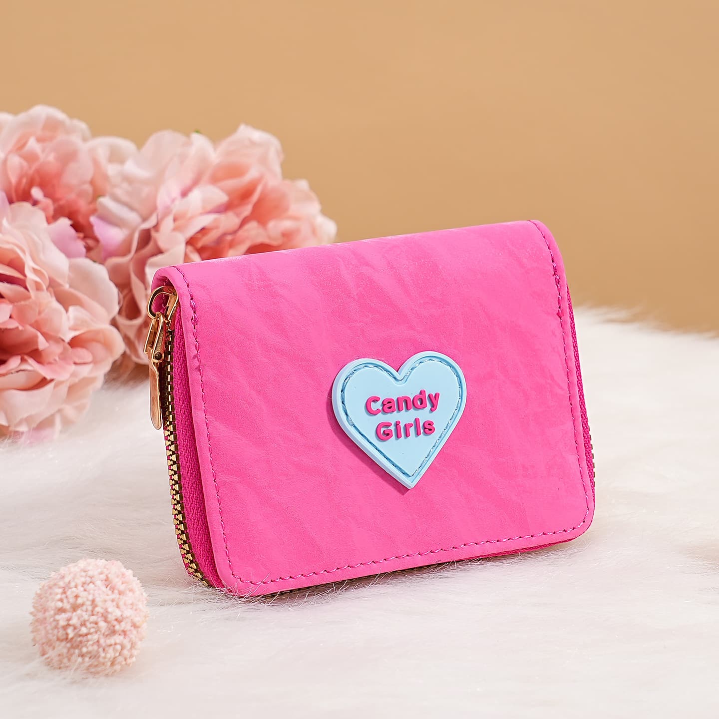 Pinduoduo Hot-Selling Heart Card Holder Factory Supply Accordion Card Case Women's Multi-Card Slot ID Bag Card Sleeve Wholesale Dropshipping